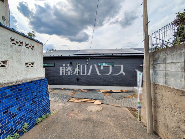 接道状況および現場風景 【清瀬市中里2丁目】 接道状況および現場風景 【清瀬市中里2丁目】