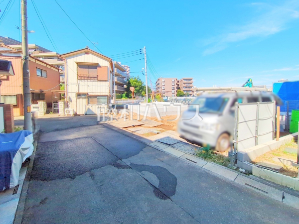 接道状況および現場風景 【富士見市上沢3丁目】 接道状況および現場風景 【富士見市上沢3丁目】