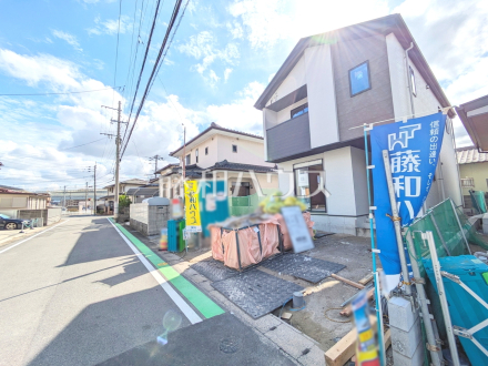 接道状況および現場風景 【福岡市西区石丸3丁目】/撮影日2025/10/20