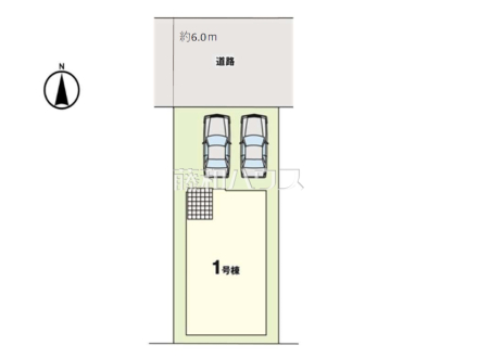 全体区画図 【福岡市西区石丸3丁目】/撮影日2025/08/09