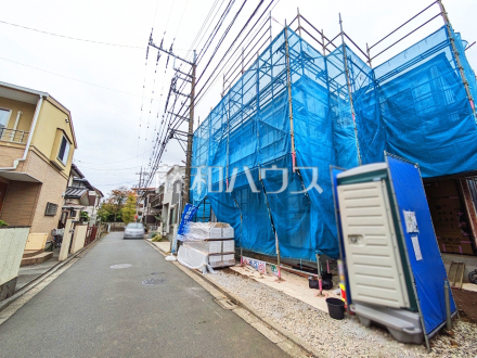 接道状況および現場風景 【和光市南1丁目】/撮影日2025/11/06