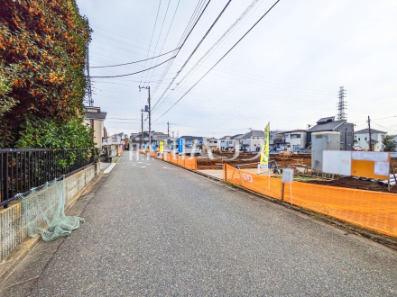接道状況および現場風景 【国立市東3丁目】/撮影日2025/10/23