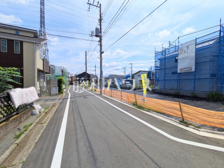 接道状況および現場風景 【国立市東3丁目】/撮影日2026/08/20