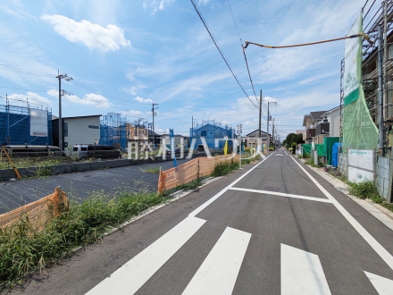 接道状況および現場風景 【国立市東3丁目】/撮影日2026/08/20