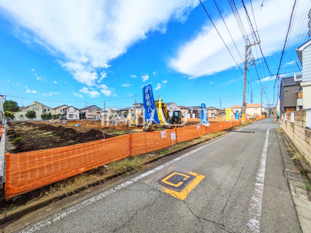 接道状況および現場風景 【国立市東3丁目】/撮影日2025/10/23