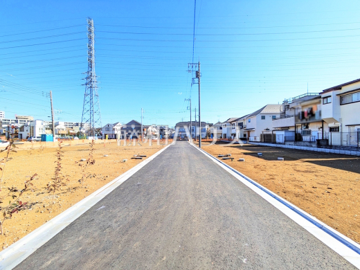 接道状況および現場風景 【国立市東3丁目】