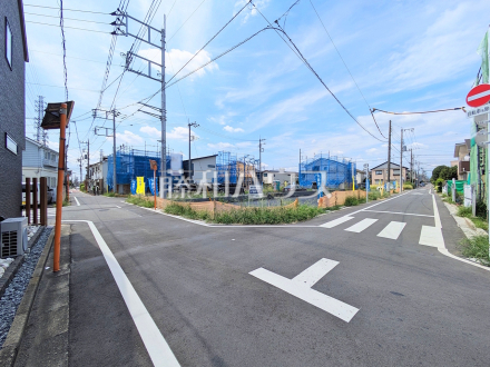 接道状況および現場風景 【国立市東3丁目】/撮影日2026/08/20