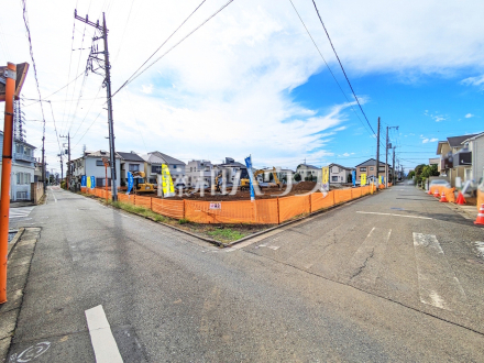 接道状況および現場風景 【国立市東3丁目】/撮影日2025/10/23