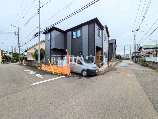 接道状況および現場風景 【日野市石田1丁目】 接道状況および現場風景 【日野市石田1丁目】