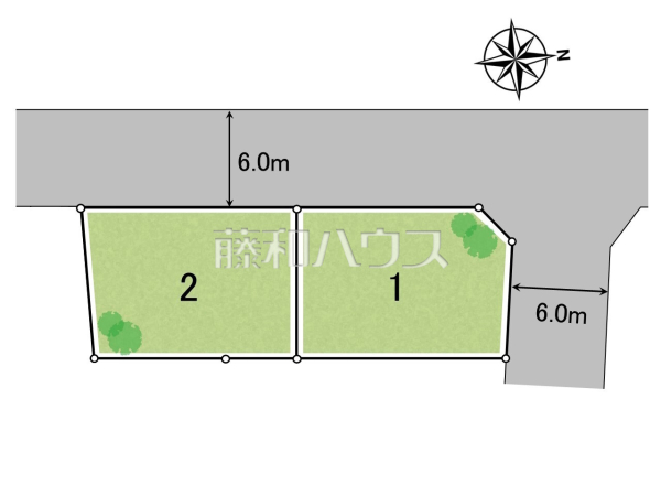全体区画図 【日野市石田1丁目】 全体区画図 【日野市石田1丁目】