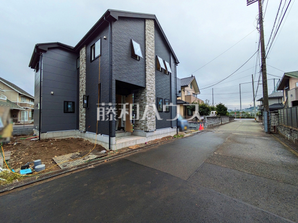 接道状況および現場風景 【日野市石田1丁目】 接道状況および現場風景 【日野市石田1丁目】