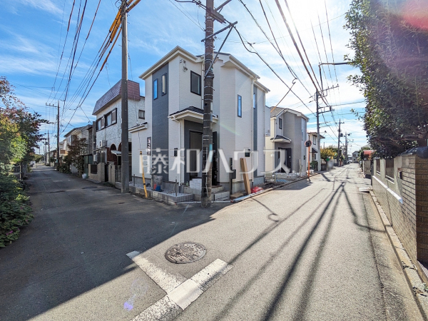 接道状況および現場風景 【小平市回田町】 接道状況および現場風景 【小平市回田町】