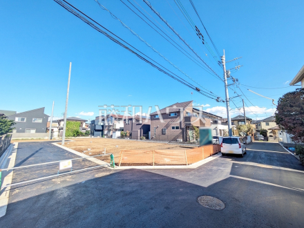 接道状況および現場風景 【東村山市久米川町2丁目】/撮影日2025/10/17