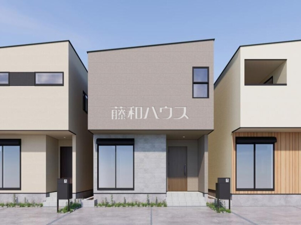 2号棟 完成予想図(外観) 【名古屋市守山区森孝1丁目】 2号棟 完成予想図(外観) 【名古屋市守山区森孝1丁目】