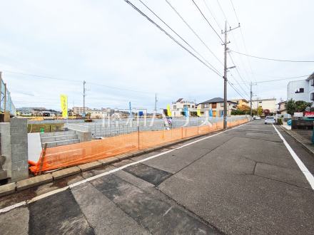 接道状況および現場風景 【日野市平山4丁目】/撮影日2025/11/06