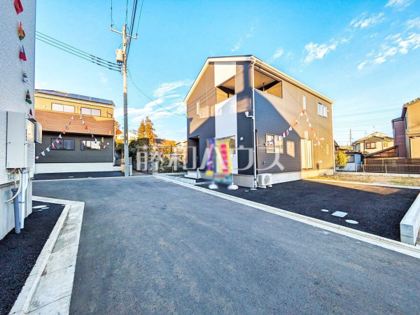 11号棟 接道状況および現場風景 【八王子市川口町】 11号棟 接道状況および現場風景 【八王子市川口町】