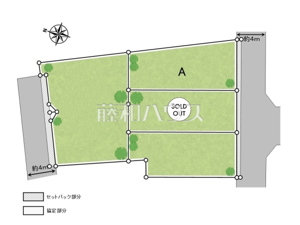 全体区画図 【中野区野方1丁目】 全体区画図 【中野区野方1丁目】