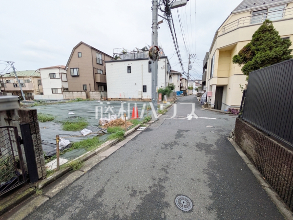 接道状況および現場風景 【中野区野方1丁目】 接道状況および現場風景 【中野区野方1丁目】