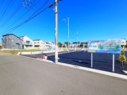 接道状況および現場風景 【国立市谷保】/撮影日2025/10/17