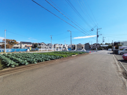 接道状況および現場風景 【国立市谷保】/撮影日2025/11/03