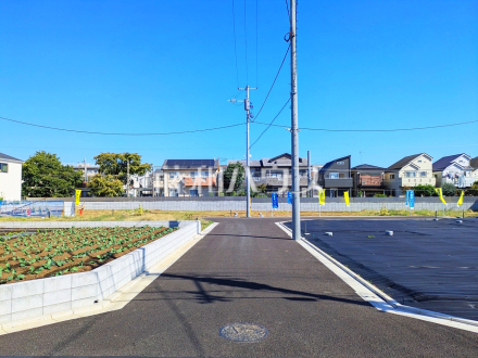 接道状況および現場風景 【国立市谷保】/撮影日2025/10/17