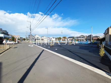 接道状況および現場風景 【国立市谷保】/撮影日2025/11/03