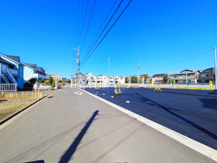 接道状況および現場風景 【国立市谷保】/撮影日2025/10/17