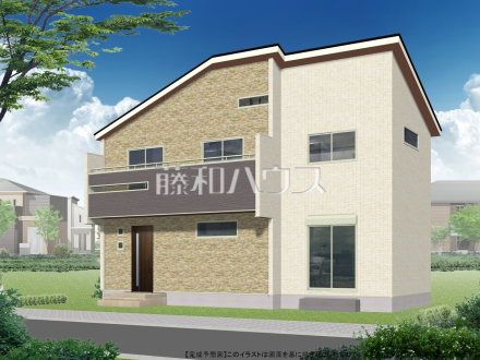 7号棟 完成予想図(外観) 【国立市谷保】