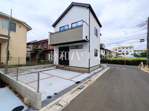 接道状況および現場風景 【三鷹市大沢2丁目】