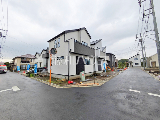 接道状況および現場風景 【三鷹市大沢2丁目】