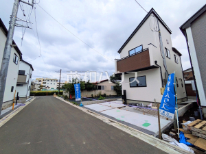 接道状況および現場風景