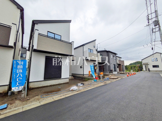 接道状況および現場風景 【三鷹市大沢2丁目】