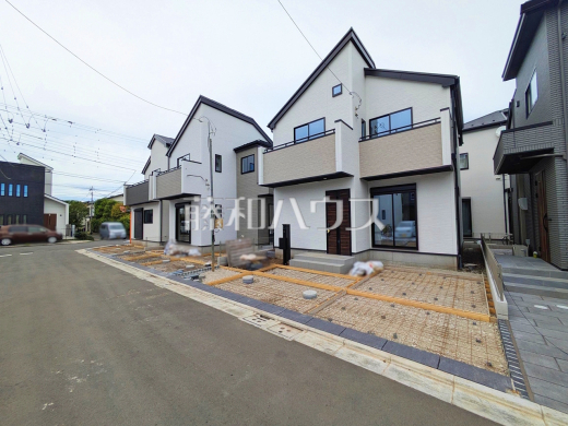 接道状況および現場風景 【三鷹市大沢2丁目】