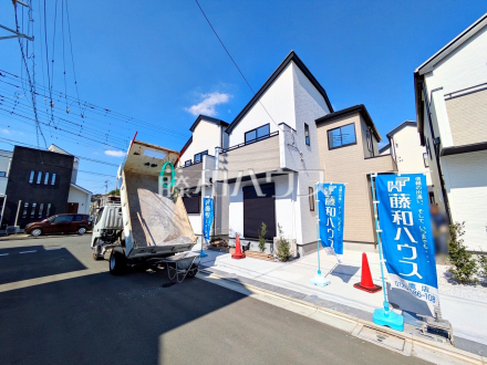 接道状況および現場風景 【三鷹市大沢2丁目】/撮影日2026/10/09