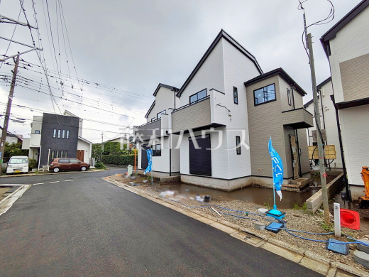 接道状況および現場風景 【三鷹市大沢2丁目】