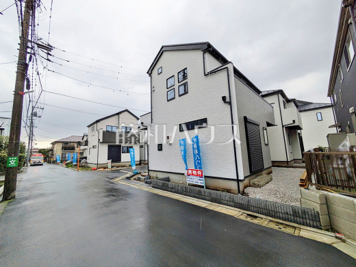 接道状況および現場風景 【三鷹市大沢2丁目】