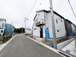 接道状況および現場風景