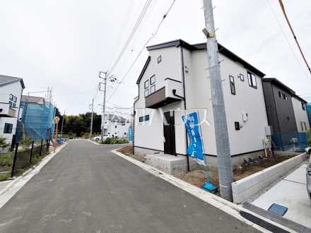 接道状況および現場風景 【三鷹市大沢2丁目】/撮影日2026/05/31