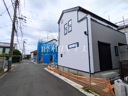 接道状況および現場風景 【三鷹市大沢2丁目】/撮影日2026/05/24