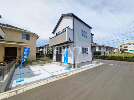 接道状況および現場風景 【三鷹市大沢2丁目】/撮影日2026/08/28