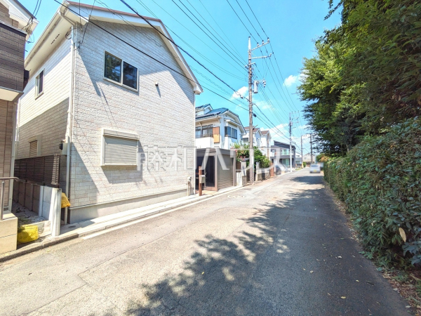 接道状況および現場風景 【小平市大沼町2丁目】 接道状況および現場風景 【小平市大沼町2丁目】