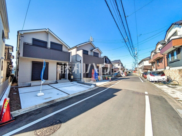 接道状況および現場風景 【東村山市恩多町3丁目】 接道状況および現場風景 【東村山市恩多町3丁目】