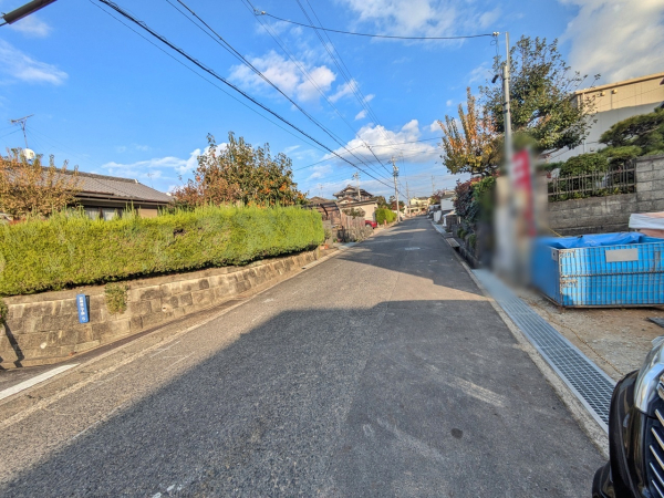 接道状況および現場風景 【春日井市石尾台2丁目】 接道状況および現場風景 【春日井市石尾台2丁目】