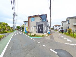 接道状況および現場風景