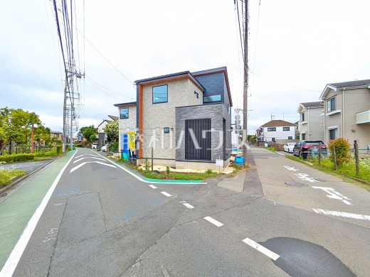 接道状況および現場風景 【立川市若葉町1丁目】