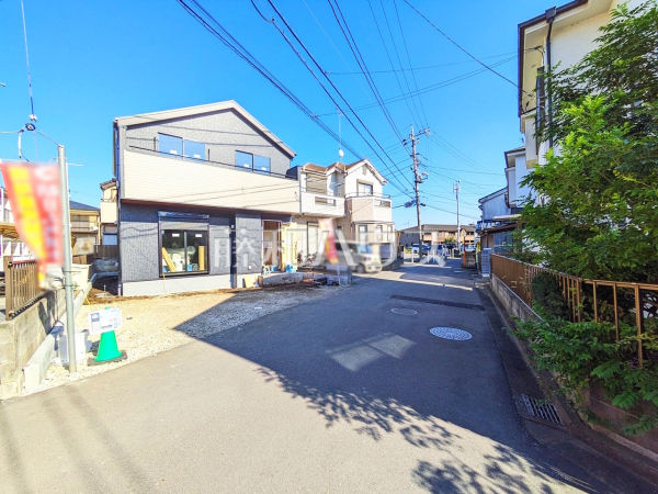 接道状況および現場風景 【八王子市犬目町】 接道状況および現場風景 【八王子市犬目町】