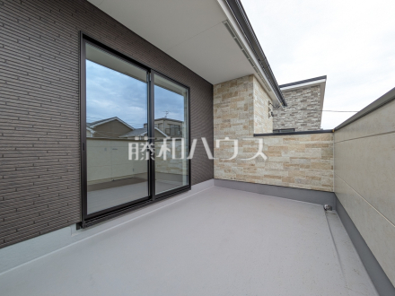 3号棟 バルコニー 【志木市中宗岡5丁目】/撮影日2026/02/16