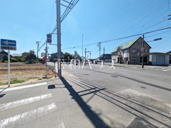 接道状況および現場風景 【小牧市大字池之内】 接道状況および現場風景 【小牧市大字池之内】