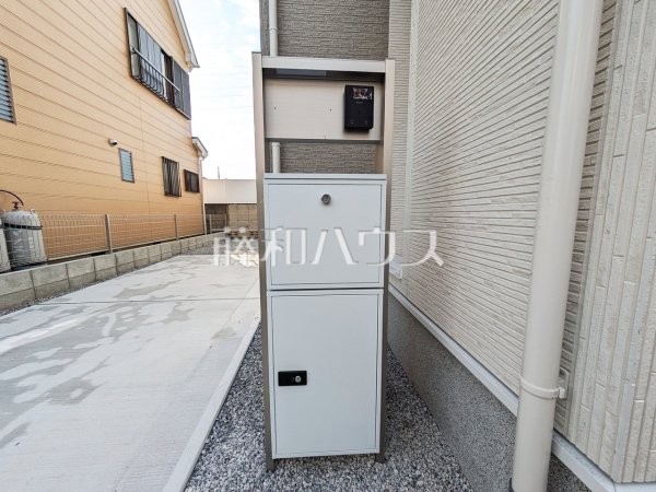 TVモニター付きインターホン・郵便ポスト・宅配ボックス 【志木市中宗岡3丁目】 TVモニター付きインターホン・郵便ポスト・宅配ボックス 【志木市中宗岡3丁目】