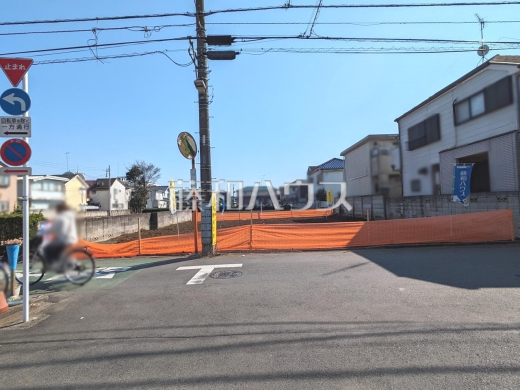 接道状況および現場風景 【小平市仲町】